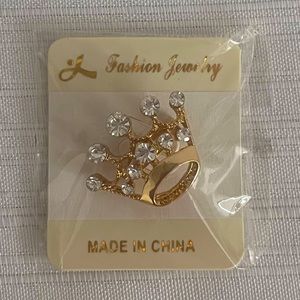 Crown Brooch